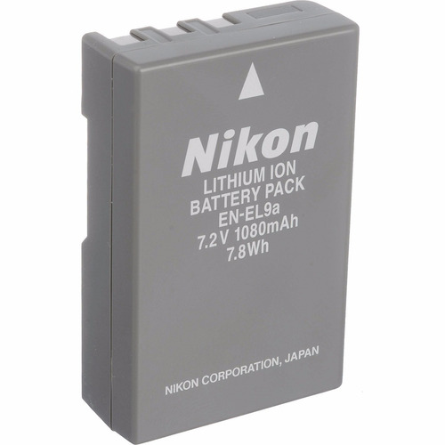 Batería En-el9a Para Nikon D3000, D5000, D40, D60