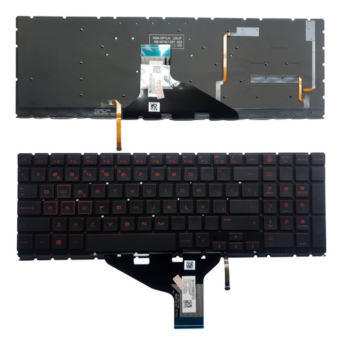 Teclado Original Para Hp Omen 15-dc 15-dh 17-c Retroiluminad