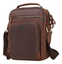 Comprar Humerpaul-bolso De Hombro De Cuero Genuino Morral Vintage