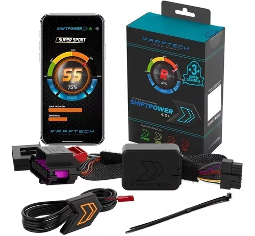 Pedal Shift Power Ft-Sp19+ Modulo Acelerador Chip Plug E Play Bluetooth App