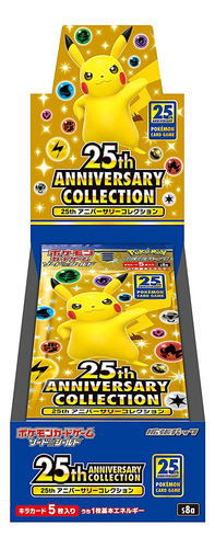 Pokemon Card Game Sword Shield Pack Expansion Pack 25th Anni