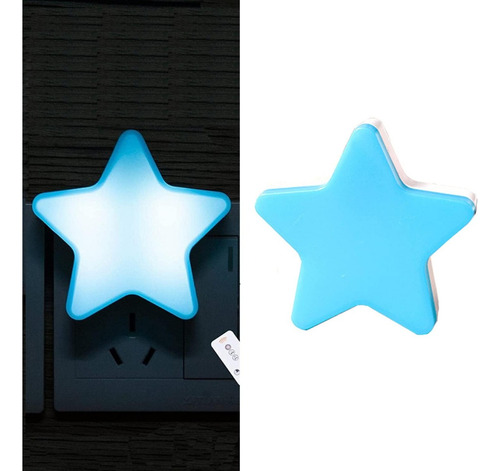 Lampara De Noche Estrella Led Automatica