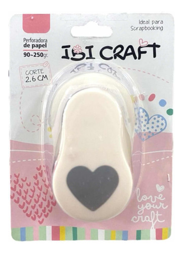 Perforadora Scrapbooking Corazón 2,6 Cm Ibi Craft