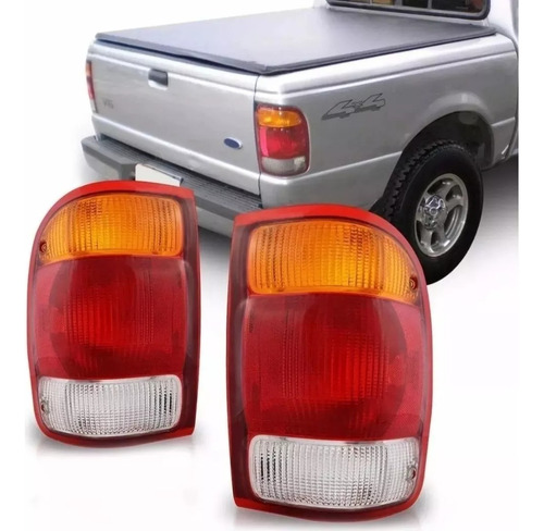 Juego Faro Trasero Ford Ranger 1998 1999 2000 2001 Tricolor