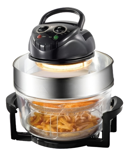 Horno Freidora De Aire Halógena Antiadherente 8 En 1 12l