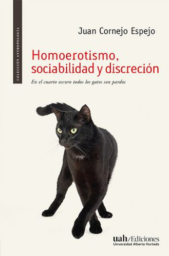 Homoerotismo Sociabilidad Y Discrecion En El Cuarto Oscuro Todos Los Gatos Son Pardos, De Cornejo Espejo, Juan. Editorial Universidad Alberto Hurtado, Tapa Blanda, Edición 1 En Español, 2022