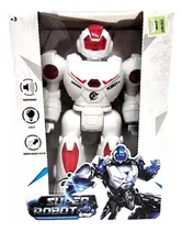 Comprar Robot Super Robot A Pila Con Luz Sonido Y Movimiento En Mca