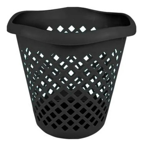 Bote De Basura Chico 10 L Lipstick - 2 Piezas Boris Negro