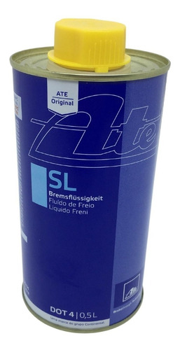 Fluido De Freio Ate Sl Dot 4 500ml Brake Fluid Ate 6092 