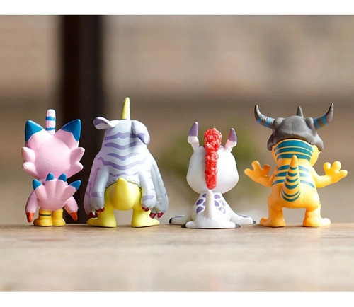 Set De 9 Figuritas De Digimon Adventure / Figuras De Acción