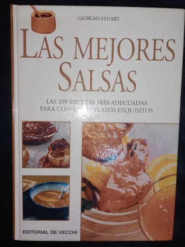 Libro Las Mejores Salsas Giorgio Stuart Tapa Dura