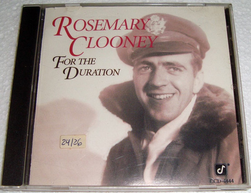 Rosemary Clooney For The Duration Cd Usa / Kktus