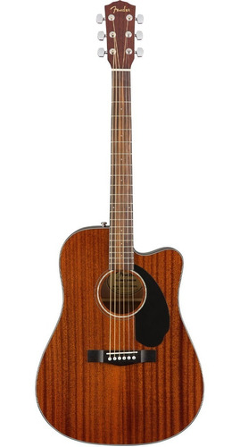 Guitarrra Electro Acustica Fender Cd-60sce All-mahogany