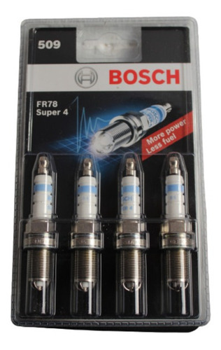 Bujias Bosch Fr78 Renault Laguna 2.0 16v Año 03.01 - 09.07