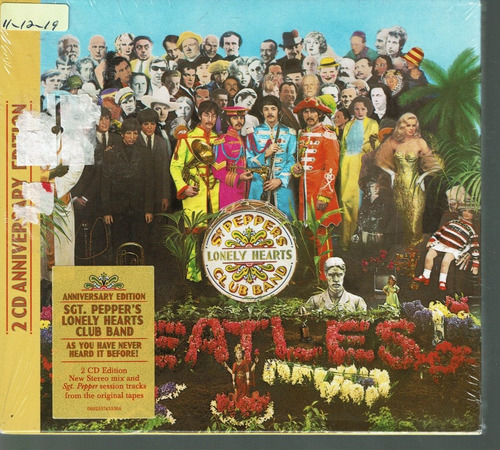 Beatles Anniversary Edition Sgt. Pepper's Lonely Heartcd/dvd