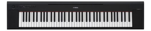 Piano digital Piaggero Yamaha NP-35b, color negro, 110 V