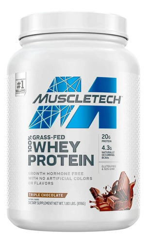 Proteina Muscletech Triple Chocolate (816g)