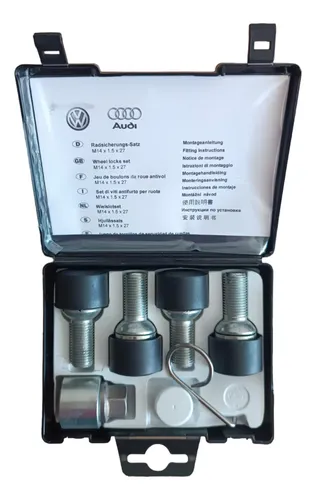 comprar Kit Birlos De Seguridad Originales Vw Golf Jetta Vento Polo Virtus Passat Bora Beetle Tiguan Crossfox Clasico Caddy
