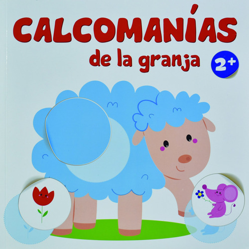 Calcomanias De La Granja 2+ Oveja, de Yoyo Books. Serie Calcomanías De La Granja 2+ Pollito Editorial Jo Dupre Bvba (Yoyo Books), tapa blanda en español, 2021