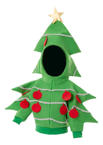 Disfraz De Árbol De Navidad Para Niños, Chaqueta De