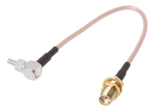 Conector Coaxial Doble Rf Sma Hembra A Crc9/ts9
