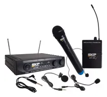 Comprar Microfono Inalambrico Skp Uhf-282 Mano Vincha Uhf 
