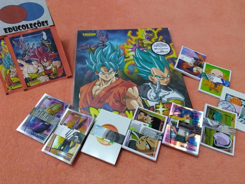 Álbum Figurinhas (capa Dura) Dragon Ball Super Completo  !!