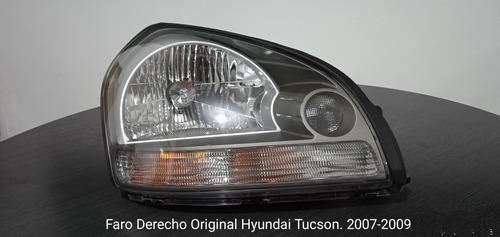 Faro Derecho Hyundai Tucson 2007-2009. Original