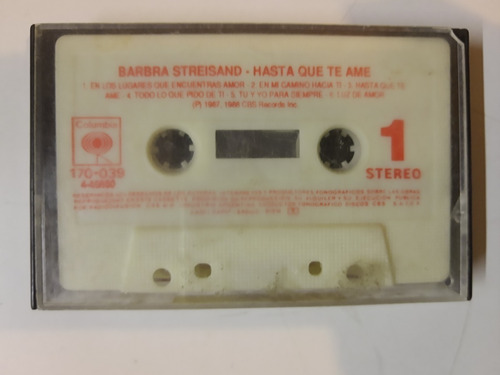 Ca 0004 - Hasta Que Te Ame - Barbra Streisand