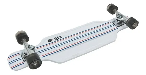 Skate Disney Original Bia Alex Negro Con Blanco @ Mca