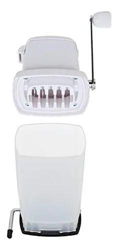 Time For Treats Vkp Brands Ice Crusher, 5 Cups, White