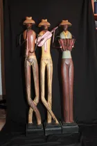 Comprar Figuras Madera Tallada Músicos 50v