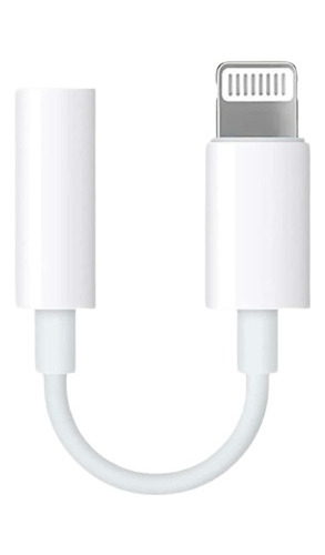 Adaptador Lightning Para Auriculares 3,5mm Apple iPhone