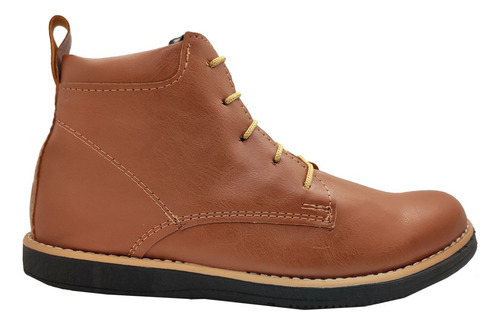 Botas De Hombre S/cuero De Vestir Acordonadas, Zapatos