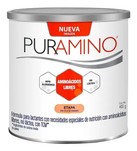 Fórmula Infantil Enfamil Puramino 0-12 Meses Lata De 400 G