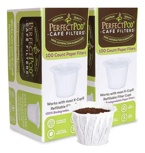 comprar Cafe Filters Bolsas De Papel Para Cápsulas De Café Reutil...