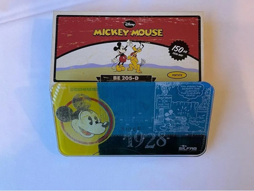 Balanza De Baño Digital Mickey Mouse Silfab Be 205-d 150kg