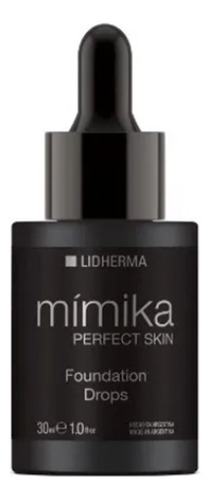 Base de maquillaje líquida Lidherma Mimika Perfect Skin Perfect Skin tono beige - 30mL
