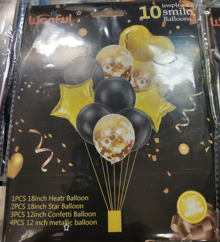 Globos Para Fiestas. Pack X 10 Unidades!!! Excelente Calidad