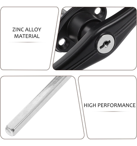 Lock Tailed T -handle Para Puertas De Garaje: Mecanismo De B