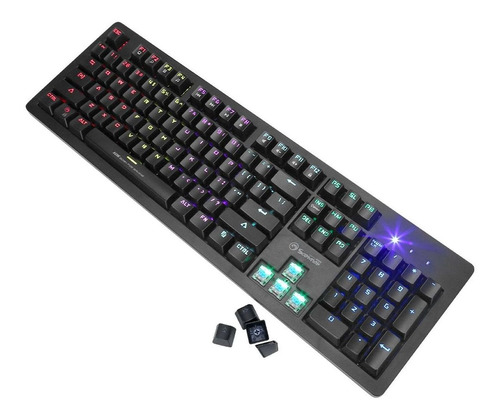 Marvo Teclado Mecanico Gamer Kg916 Switches Blue Ppct