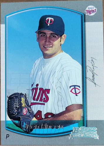 Juan Rincón,2000 Bowman Rookie Card, Minnesota Twins 