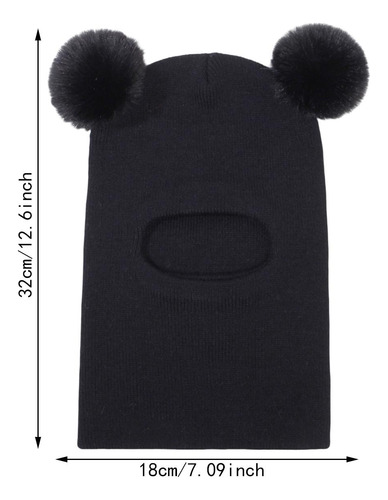 Gorro De Invierno Para Bebé Con Doble Pompón, Gorro Y