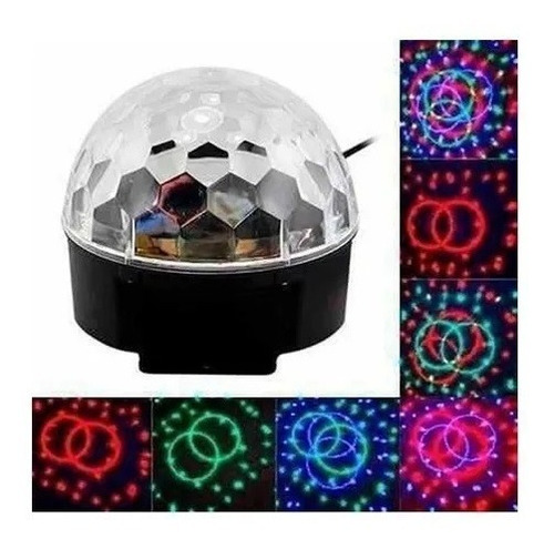 Bola De Luces Audioritmica Discoteca Bluetooth Parlante Led