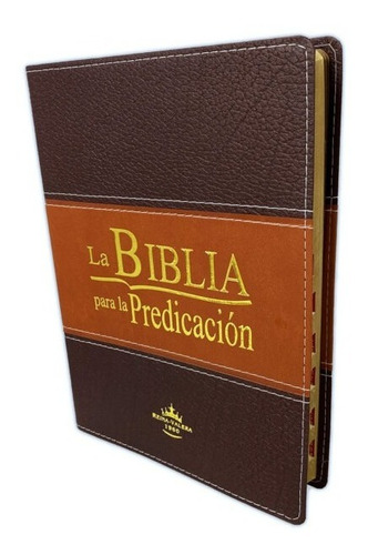 Biblia Para La Predicación Rvr 1960 Marrón