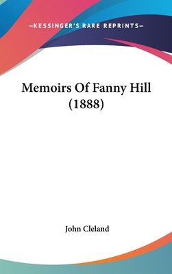 Libro Memoirs Of Fanny Hill (1888) - Cleland, John