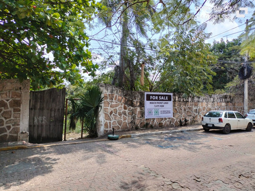Terreno Con Frente De Playa En El Corazón De Playa Del Carmen