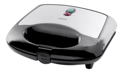 Sanduchera Panini Nex Grill Antiadherente Nueva Negra