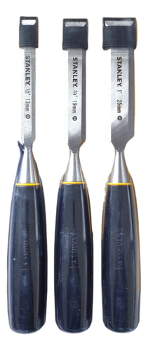 Juego De 3 Formones 12'' 3/4'' 1'' Stanley 16-125la