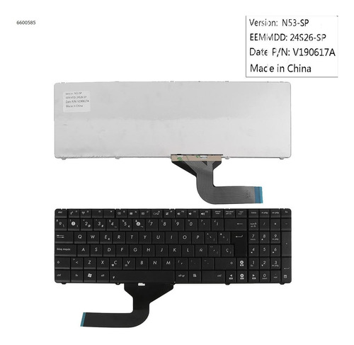 Teclado Español Asus K53 K52 G60 G72 G73 N50 N53 X55a